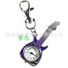 Reloj de bolsillo pequeño personalizado al por mayor, guitarra, para hombre y mujer, retro, regalo creativo, reloj para mujer, cuarzo, no mecánico, para mujer
