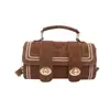 Bolso Cruzado de Hombro Único Estilo Coreano 2026 Bolso Cuadrado Pequeño Retro Textura de Alta Calidad Bolso Cruzado Diseño de Nicho Bolso de Mano