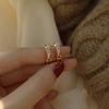 Pendientes de Cruz de Plata Blanca con Epoxi Blanco de Dongdaemun, Corea del Sur, los más fáciles de combinar con el temperamento, Pendientes de Nicho, Pendientes, Pendientes, Mujeres Modernas