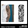 Pegatinas de Tatuaje Herbales de Brazo Completo Transfronterizas, Impermeables, de Larga Duración, No Reflectantes, Diseños de Tatuajes Realistas para Manos, Brazo de Flores, Brazo de Flor de Cerezo, Estilo Tradicional