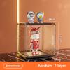 Vitrina de Almacenamiento Bubble Mart Caja Ciega Caja Hecha a Mano Transparente Adornos Pequeños Bloques de Construcción Modelo de Muñeca Estante de Almacenamiento a Prueba de Polvo
