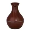 Humidificador de Florero con Grano de Madera Comercio Exterior Oficina en Casa Máquina de Aromaterapia Dos en Uno Venta al por Mayor Aceite Esencial Transfronterizo