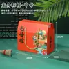 Bolsa Personalizada Nova para Zongzi de Barco-Dragão Caixa de Presente Tendência Nacional Embalagem de Presente para o Festival do Barco-Dragão Caixa Vazia Caixa de Embalagem para Zongzi Atacado