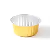 Bandeja de Papel de Aluminio para Cocina, Tazón Especial de Papel de Aluminio para Freidora de Aire, Tazón y Plato Reutilizables de Papel de Aluminio, Taza para Hornear Pudín