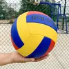 Macaron de Vôlei Competição Bola de Praia Espessa para Alunos do Ensino Fundamental II e Médio, Essencial para Provas de Ar Suave para Crianças