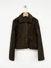 Chic Coreano Dongdaemun Otoño Nueva Moda Femenina Elegante Casual Chaqueta Corta