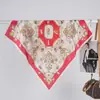 Lenço Quadrado Pequeno de Seda Feminino Estilo Retro Francês Versátil Moda Primavera e Verão Lenço Novo Produto Transfronteiriço Atacado