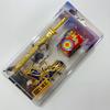 Modelo de arma metálica periférica del juego Traje de Dios original Palo de protección del último camino del Lobo Conjunto de modelos continentales de Douluo