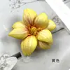 Flor Artificial Textura Eva Cabeza de Magnolia Material para Pasador DIY Accesorio para el Cabello Flor para Salón de Bodas Pared de Flores Adorno de Arreglo Floral