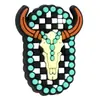 Série Jeans de desenhos animados de alto valor transfronteiriça cola macia DIY acessórios de contas soltas contas perfuradas caneta com contas contas de cola especial para refrigerante