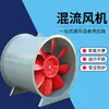 Venta al por mayor de fábrica ventilador axial de flujo mixto a prueba de explosiones de ingeniería para alta temperatura y extracción de humos de incendio ventilador de extracción de humos de incendio HTF ventilador de flujo mixto