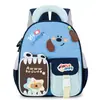 Mochila Escolar Nueva de Dibujos Animados para Bebé Ligera y Reductora de Carga Mochila Linda Jardín de Niños Clase Media y Grande Niños de 3-5 Años