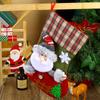 Cross Border Novo Saco de Presente de Natal Crianças Saco de Natal Decorações de Natal Grande Cartoon Fence Natal
