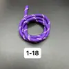 Serie Miu Cuerda Trenzada DIY de 5 mm Cuerda Redonda de Punto de Salto Colorida Cuerda para Bolso Intercolorido Ropa Cinturón Cuerda Sudadera Cordón para Zapatos