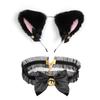 SM Fun Props Fox Tail Hairband Conjunto de três peças Casal Flertando Interativo Anal Plugue de Seio Grampo Tortura Suprimentos Adultos