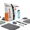 Mochila de Papel Kraft Transfronteriza Bolso Escolar de Papel Dupont Regalo Corporativo Bolso para Computadora Tyvek Fábrica de Personalización