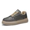 Zapatos de Hombre Primavera y Otoño Nuevos Moda de Hombre Modernos Tenis Deportivos de Caña Baja Zapatos Casuales de Suela Gruesa Resistentes al Desgaste Zapatos de Moda