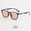 P28031 Gafas de Sol de Estilo Nuevo con Montura Cuadrada Simple para Hombres y Mujeres, Venta al por Mayor Transfronteriza, Cómodas y de Gama Alta, Se Pueden Personalizar con Lentes Graduados