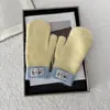 Guantes Lindos de Animalitos para Combinar Colores Pueden Mantener Caliente y Anti-Congelación para Mujer Guantes de Color Contrastante para Pantalla Táctil Guantes de Estudiante