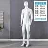 Accesorios de maniquí masculino, maniquí de plástico de cuerpo entero, estante de exhibición para tienda de ropa masculina para fotografía y exhibición de ropa