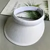 Sombrero de Sol Vacío para Hombres y Mujeres Sombrero de Ala Ancha para Exteriores Sombrero Vacío para Padres e Hijos Sombrero de Sol de Color Sólido Sombrero de Sol