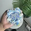 Chen Zheyuan (Yuan) Celebridad Hecha a Sí Misma Colgante de Bolso Qihang Mini Abanico Reflectante Etiqueta de Nombre Set Completo Terminado Hecho a Mano