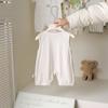 Ropa exterior sin mangas para bebé Ropa exterior de verano para bebé Super linda Estilo coreano Simple Holgada Ropa para escalar