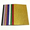 Papel Esponja A4 Engrosado con Adhesivo Dorado en Polvo Papel Esponja Eva Jardín de Infancia Manualidades DIY Coloridas para Niños