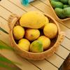 Prato de frutas domésticas estilo pastoral grande imitação de vime tecido cozinha cesta de armazenamento de vegetais sala de estar quarto cesta de supermercado