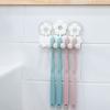 Importado de Corea del Sur Tipo Ventosa Colgante de Pared Portacepillos de Dientes Colgante de Pared de Baño Estante para Artículos de Tocador del Hogar Estante para Almacenamiento de Cepillos de Dientes Estante de Almacenamiento Gancho