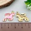 Pingentes de Liga com Gotejamento de Óleo Série Chapéu de Cowboy Ocidental e Botas Charms para Pulseira Colar DIY Acessórios de Joias Transfronteiriços