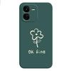 Para vivoiqooz9x Funda para teléfono todo incluido v2353a Funda protectora de moda Vovo iqooz9x Silicona suave