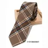 Linho Algodão Marrom Amarelo Vermelho Escuro Fosco Marrom Retro Casual Estilo Britânico Japonês Gravata de Nicho 7cm