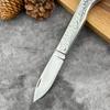 Cuchillo de Bolsillo para Exteriores Damascus Cuchillo Plegable Portátil para el Hogar Acero Inoxidable Cuchillo Plegable para Acampar al Aire Libre Fabricante Stock Listo