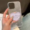 Diseño de lazo con forma de corazón morado, adecuado para iPhone 17 Pro Max y Apple 16 Pro, funda de teléfono con acabado mate, serie 17/16, a prueba de caídas