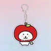 Oso Navideño Autocrítico Lindo Dibujo Animado con Temática Navideña Decoración de Mochila de Acrílico Exquisito Regalo Pequeño