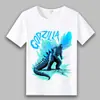 Verano 2023 Godzilla 2 Rey de los Monstruos Camiseta Secundaria de Anime de Manga Corta Ropa de Clase de Manga Corta para Estudiantes