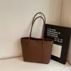 Bolsa tote casual simples de grande capacidade para mulheres, moda inverno 2026, para o trabalho, de ombro ou de mão para mulheres