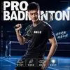 Conjunto de Roupas de Badminton, Roupas de Tênis para Homens, Calças de Tênis para 26 Anos, Camiseta Esportiva de Manga Curta