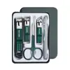Conjunto de Cortadores de Unha Seiko Alemão Tesoura de Unha Portátil Tesoura Inclinada Ferramenta de Manicure Caixa de Presente Cortador de Unha Anti-Salpicos