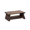 En stock Mesa Pequeña para Ventana de Bahía de Tatami de Madera Maciza Mesa de Té para el Hogar Mesa Plegable Patas Mesa de Café Mesa Baja Pequeña para Sentarse en el Suelo