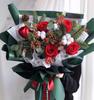 Papel de rollo Lizhiran color sólido engrosado primer amor impermeable opp papel de regalo floral 56 * 10y rollo papel de regalo