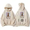 Rielles B Gira Mundial 2025 Sudadera con Capucha Estrella Nueva Manga Larga Invierno para Hombre/Mujer Sudadera con Capucha Moda Hip-Hop