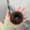 Anel de Cabelo para Peruca Cabeça de Bola Ninho de Pássaro Anel de Cabelo Feminino Modelador de Cabelo Encolhível Peruca de Cabelo Volumoso Botão Fofo Bolsa de Cabelo para Peruca