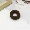 Elásticos de Cabelo Duráveis de Alta Elasticidade para Mulheres Rabo de Cavalo Alto Pelúcia Intestino Delgado Elásticos Não Danificam o Cabelo Cordas de Cabeça Venda por Atacado