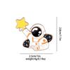 Aliexpress Broche de Astronauta de Venta Caliente Insignia de Metal Ballena Luna Libro Pin Planeta