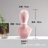 Modelo de Cabeça para Peruca Adereços Suporte para Chapéu Cabeça de Manequim Suporte de Exibição para Joias Suporte para Colar Cabeça de Manequim com Alfinetes