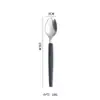Venta al por mayor del fabricante Cuchillo, Tenedor, Cuchara, Cucharilla, Cuchara de Postre de Cuatro Piezas, Juego de Vajilla Gruesa para el Hogar y el Hotel