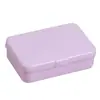Caja de Embalaje Rectangular de Plástico PP Rosa Caja de Almacenamiento a Prueba de Polvo para Juguetes Guka Cards Joyería DIY