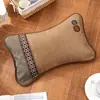 Almohada fresca de verano almohada de tallo de té seda de hielo almohada fresca de bambú almohada fresca de mahjong almohada antigua de ratán de bambú almohada de verano almohada individual de bambú